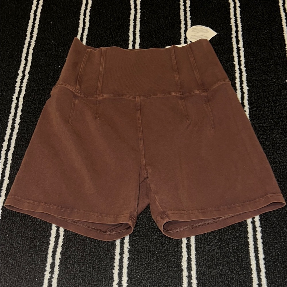 Aerie Offline Brown Corset Bike Shorts
